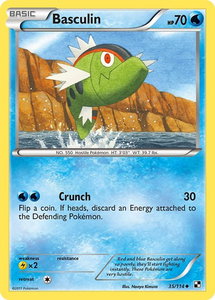 Basculin - Black and White (BLW) #35/114 - Uncommon Pokémon Trading Card