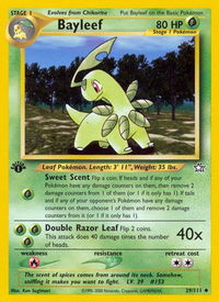 Bayleef (29) - Neo Genesis (N1) #029/111 - Uncommon Pokémon Trading Card