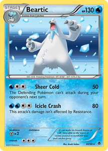 Beartic (30) - Emerging Powers (EPO) #30/98 - Holo Rare Pokémon Trading Card