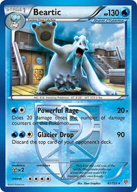 Beartic (Team Plasma) - Plasma Storm (PLS) #41/135 - Rare Pokémon Trading Card