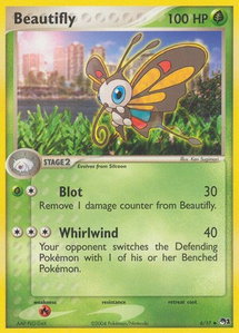 Beautifly - POP Series 1 (POP) #006/017 - Uncommon Pokémon Trading Card