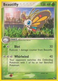 Beautifly - POP Series 1 (POP) #006/017 - Uncommon Pokémon Trading Card