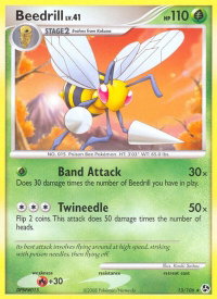 Beedrill - Great Encounters (GE) #13/106 - Rare Pokémon Trading Card