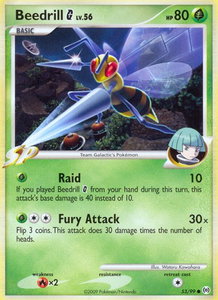 Beedrill G - Arceus (AR) #53/99 - Common Pokémon Trading Card