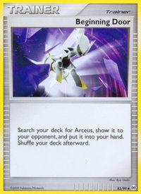 Beginning Door - Arceus (AR) #82/99 - Uncommon Pokémon Trading Card
