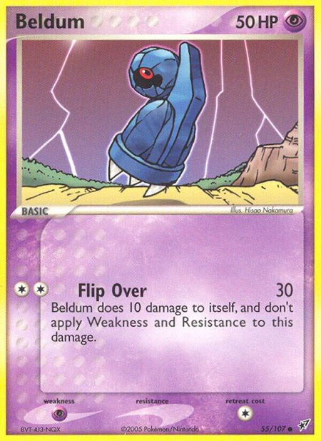 Beldum - Deoxys Pokémon trading card