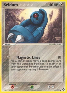 Beldum - Power Keepers (PK) #45/108 - Common Pokémon Trading Card