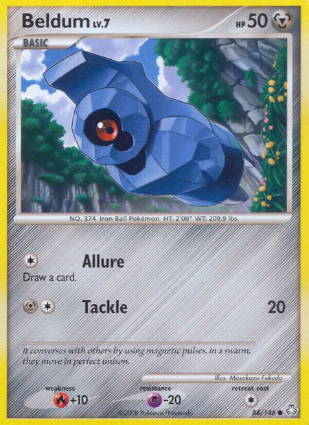 Beldum (84) - Legends Awakened Pokémon trading card