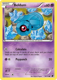 Beldum - Plasma Freeze (PLF) #50/116 - Common Pokémon Trading Card