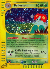 Bellossom (H5) - Aquapolis (AQ) #H05/H32 - Holo Rare Pokémon Trading Card