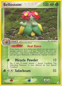 Bellossom - Hidden Legends (HL) #16/101 - Rare Pokémon Trading Card