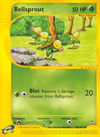 Bellsprout (45) - Aquapolis (AQ) #045/147 - Uncommon Pokémon Trading Card