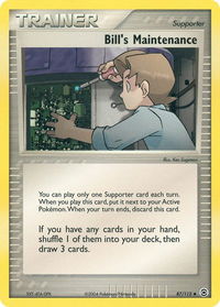 Bill's Maintenance - FireRed & LeafGreen (RG) #87/112 - Uncommon Pokémon Trading Card