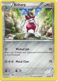 Bisharp - Kalos Starter Set (KSS) #20/39 - Common Pokémon Trading Card