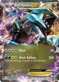 Black Kyurem EX - Plasma Storm (PLS) #95/135 - Ultra Rare Pokémon Trading Card
