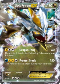 Black Kyurem EX - Legendary Treasures (LTR) #100/113 - Ultra Rare Pokémon Trading Card