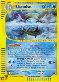 Blastoise (4) - Expedition (EX) #004/165 - Holo Rare Pokémon Trading Card