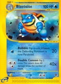 Blastoise (36) - Expedition (EX) #036/165 - Rare Pokémon Trading Card