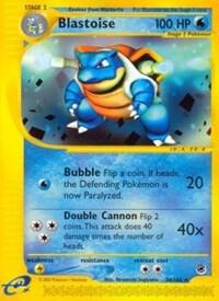 Blastoise (36) - Expedition Pokémon trading card