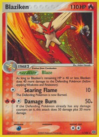 Blaziken - Emerald (EM) #1/106 - Holo Rare Pokémon Trading Card