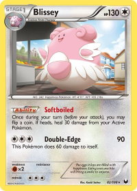 Blissey - Dark Explorers (DEX) #82/108 - Holo Rare Pokémon Trading Card