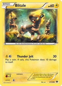 Blitzle - Next Destinies (NXD) #47/99 - Common Pokémon Trading Card