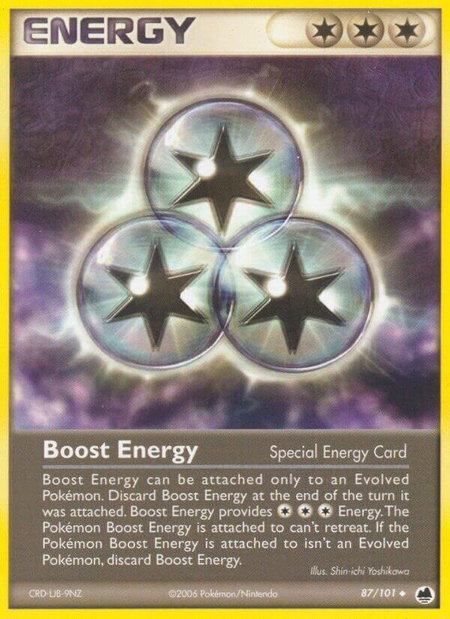 Boost Energy - Dragon Frontiers Pokémon trading card