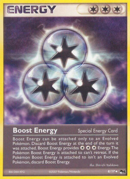 Boost Energy - POP Series 5 Pokémon trading card