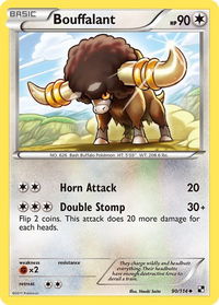 Bouffalant (90) - Black and White (BLW) #90/114 - Uncommon Pokémon Trading Card