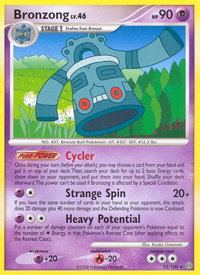 Bronzong - Stormfront (SF) #13/100 - Rare Pokémon Trading Card