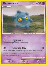 Bronzor - Majestic Dawn (MD) #52/100 - Common Pokémon Trading Card