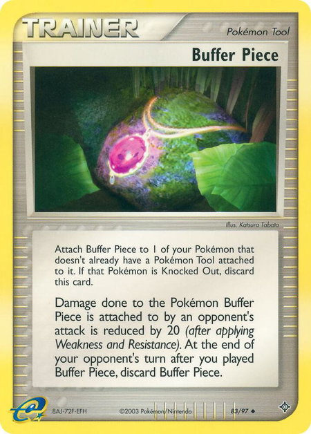 Buffer Piece - Dragon Pokémon trading card