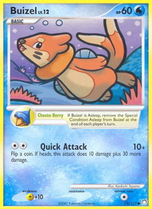 Buizel - Mysterious Treasures (MT) #75/123 - Common Pokémon Trading Card