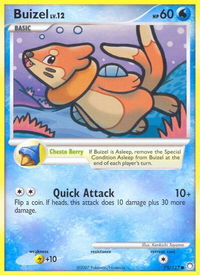 Buizel - Mysterious Treasures (MT) #75/123 - Common Pokémon Trading Card