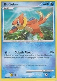 Buizel - DP Trainer Kit: Manaphy & Lucario (PR) #1/12 - Common Pokémon Trading Card