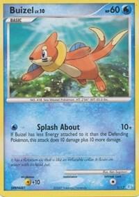 Buizel trading card from DP Trainer Kit: Manaphy & Lucario Buizel - DP Trainer Kit: Manaphy & Lucario Pokémon trading card
