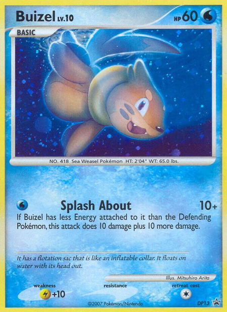 Buizel - DP13 - Diamond and Pearl Promos Pokémon trading card