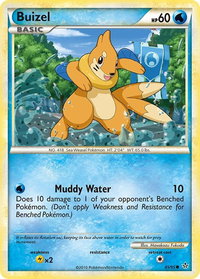 Buizel - Unleashed (UL) #45/95 - Common Pokémon Trading Card