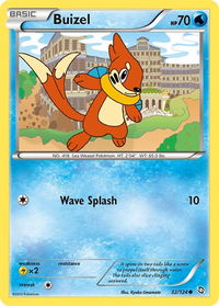 Buizel - Dragons Exalted (DRX) #32/124 - Common Pokémon Trading Card