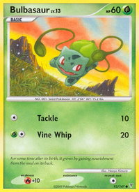 Bulbasaur - Supreme Victors (SV) #93 - Common Pokémon Trading Card
