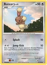 Buneary - Diamond and Pearl Pokémon trading card