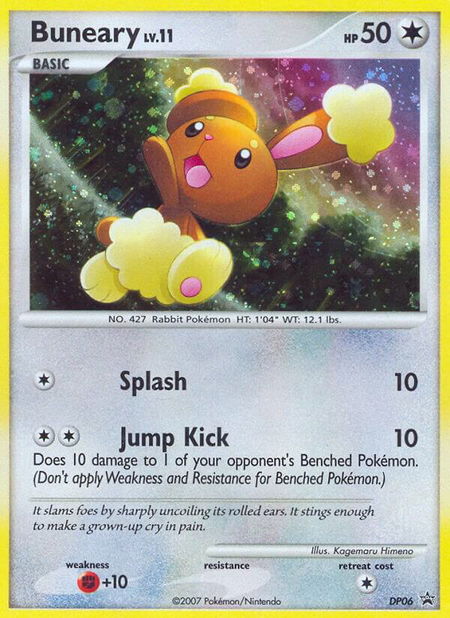 Buneary - DP06 - Diamond and Pearl Promos Pokémon trading card