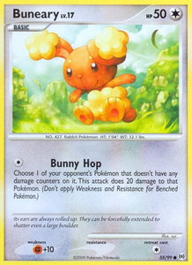 Buneary - Arceus (AR) #55/99 - Common Pokémon Trading Card