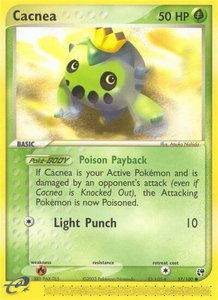 Cacnea - 57/100 - Sandstorm (SS) #57/100 - Common Pokémon Trading Card