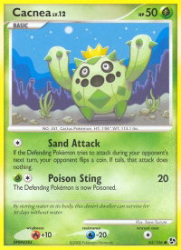 Cacnea - Great Encounters (GE) #62/106 - Common Pokémon Trading Card
