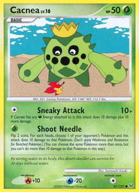 Cacnea - Platinum (PL) #67/127 - Common Pokémon Trading Card