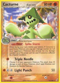 Cacturne (Delta Species) - Crystal Guardians (CG) #15/100 - Rare Pokémon Trading Card
