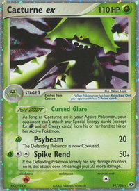 Cacturne ex - Emerald (EM) #91/106 - Ultra Rare Pokémon Trading Card