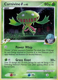 Carnivine G - DP42 - Diamond and Pearl Promos (PR) #DP42 - Promo Pokémon Trading Card