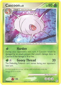 Cascoon - Diamond and Pearl (DP) #44/130 - Uncommon Pokémon Trading Card